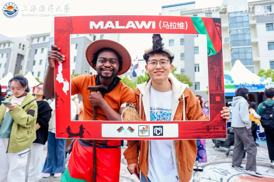 Global cultures unite at Shanghai Ocean University