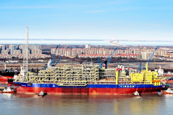 Shanghai completes world's first FPSO vessel with carbon capture, storage facility