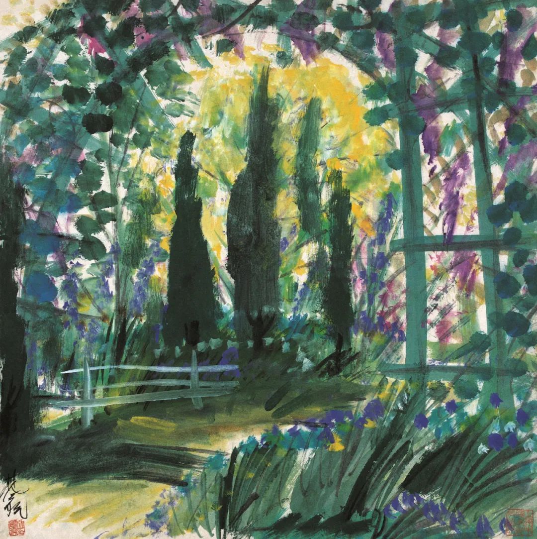 A painting by Lin Fengmian from the 1940s.jpg