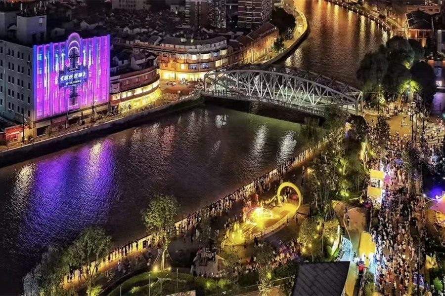 Jing'an light season returns with spectacular displays, cultural marvels