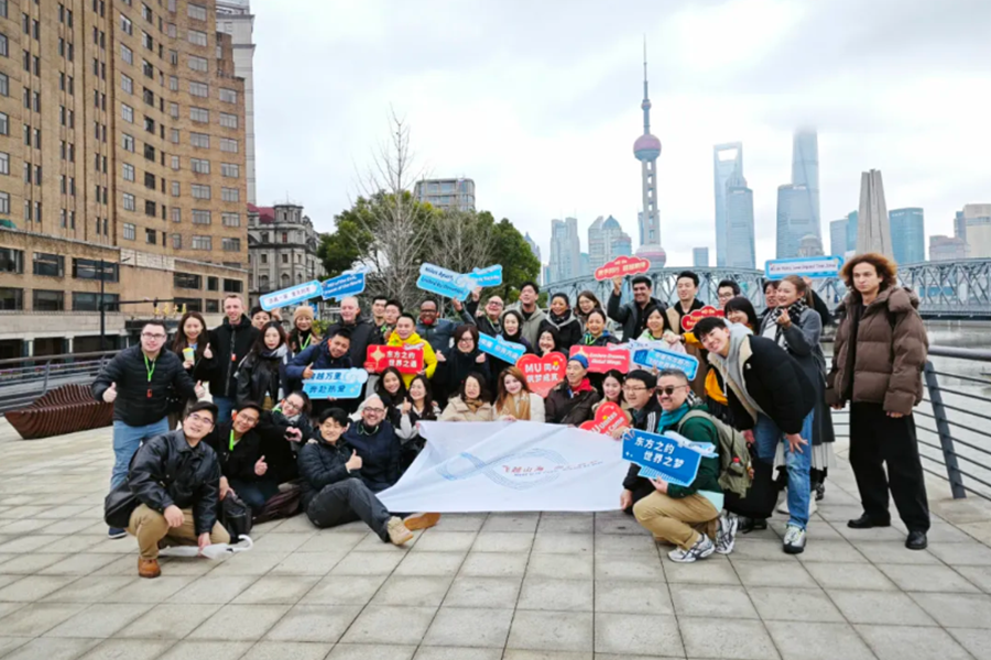 China Eastern Airlines expats explore Shanghai's transformation