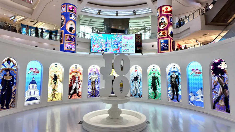 JoJo's Bizarre Adventure pop-up takes over Shanghai