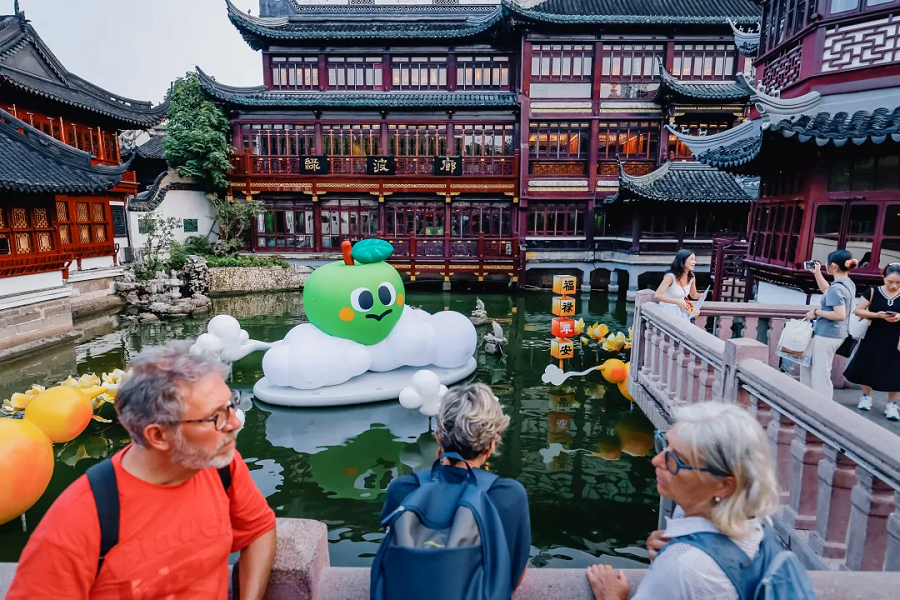 Mojo Family characters bring playful energy to Yuyuan Garden