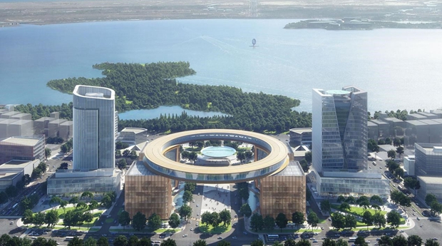 Nanhui New Town emerges as Shanghai Nanhui New Town emerges as Shanghai