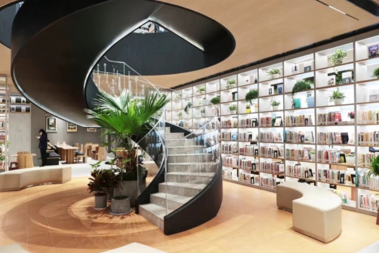 Hongkou district unveils first 24-hour park library in Shanghai.jpg Hongkou district unveils first 24-hour park library in Shanghai.jpg