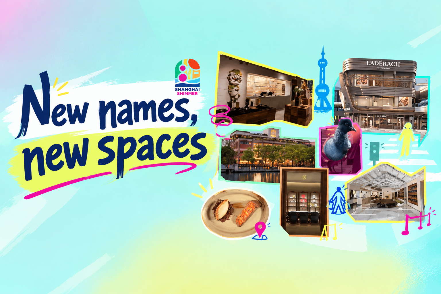 Global and Asian first stores in Shanghai