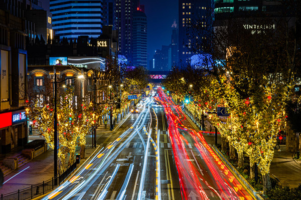 Shanghai lights up for Year of the Horse