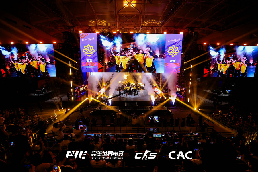 Brazil's Legacy wins back-to-back CS Asia Championships