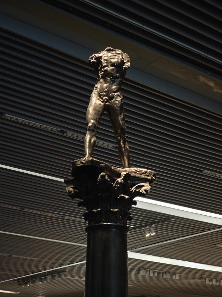 Shanghai museum displaying Rodin