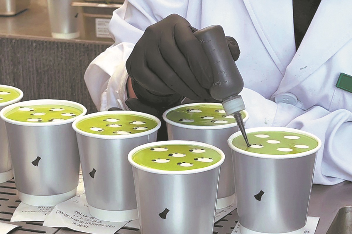 Sheep-themed drink becomes social media sensation