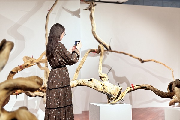 Contemporary sculptors hold exhibition in Shanghai