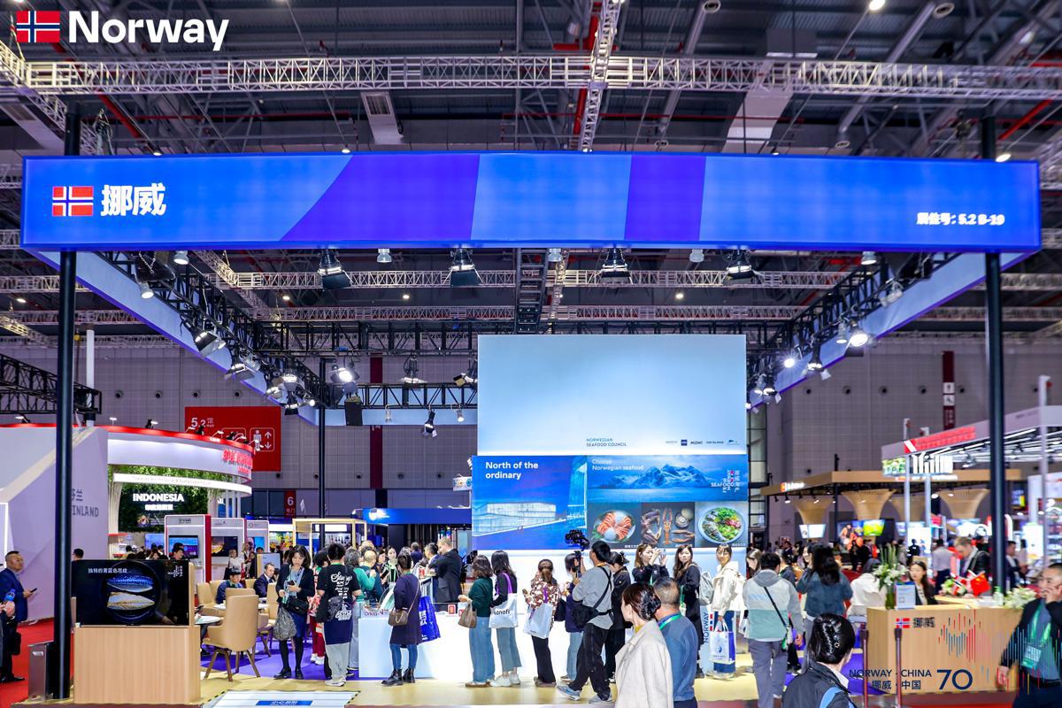 Norway marks China ties with first CIIE national pavilion