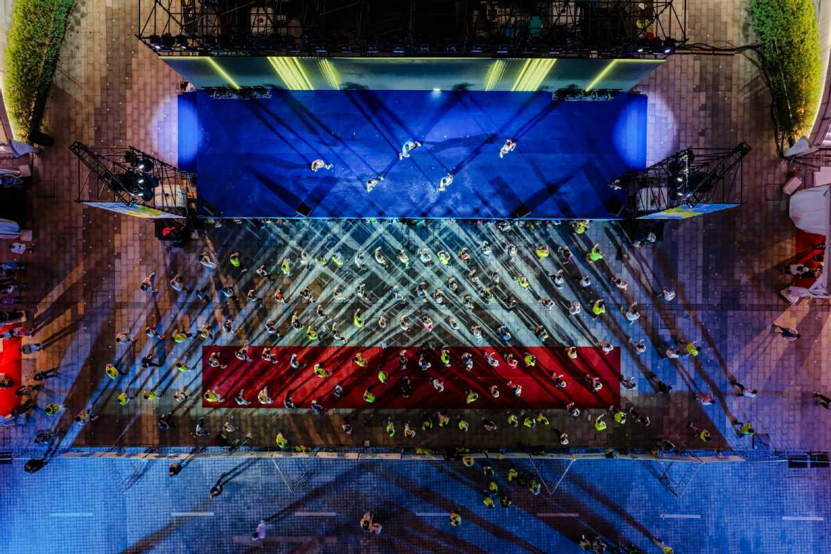 The 17th Shanghai International Popular Sports Festival opens at Dishui Lake in Lin-gang Special Area on Oct 18. [Photo provided to chinadaily.com.cn] 3.jpeg